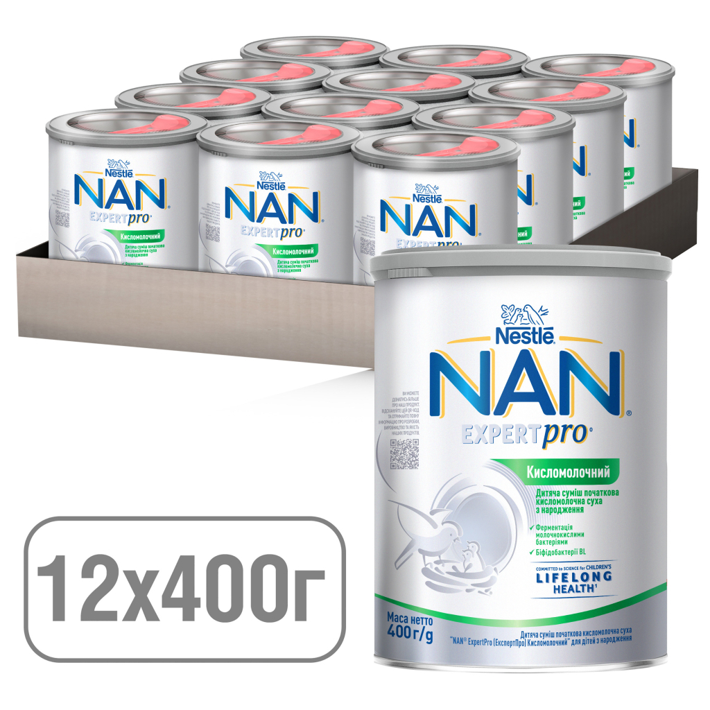 Дитяча суміш Nestle NAN ExpertPro Кисломолочна 400 г (1000007) - изображение 7