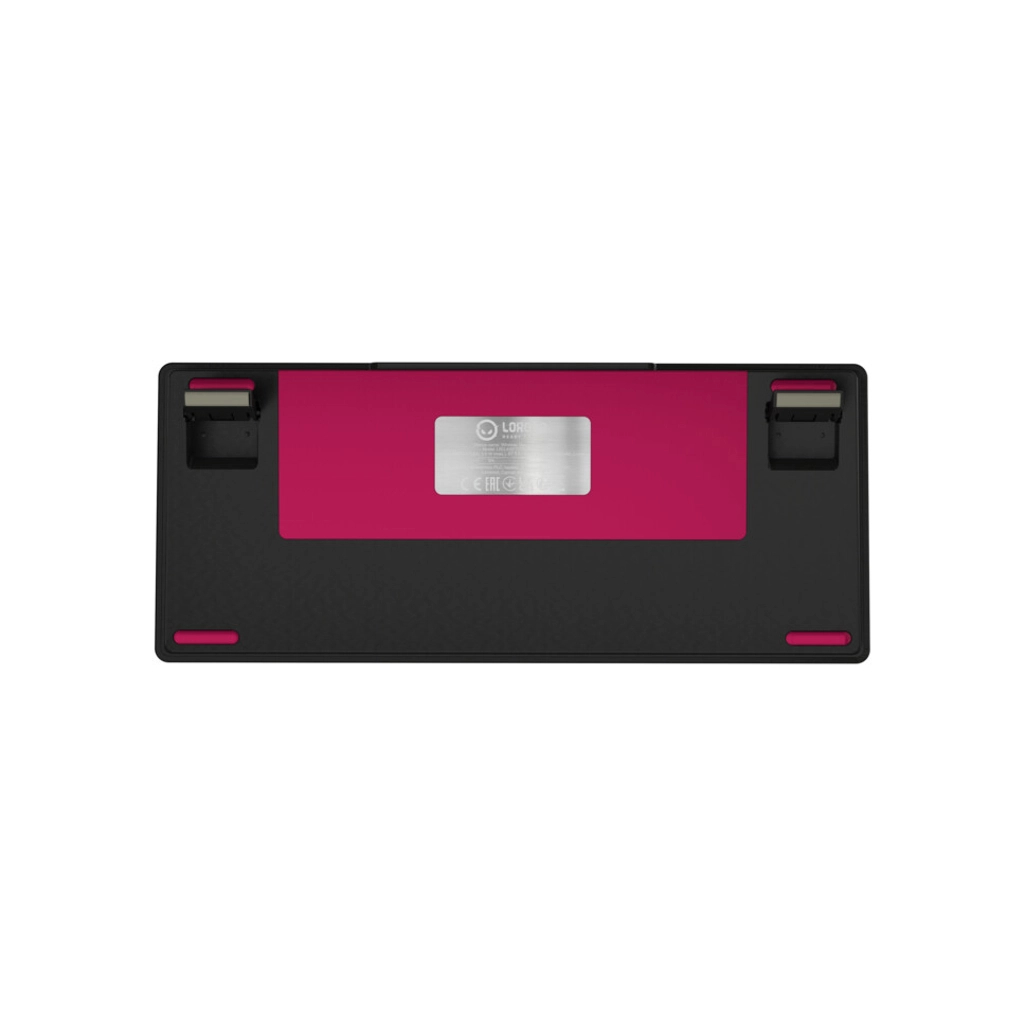 Клавіатура Lorgar KBP7075W Pro RGB Wireless/Bluetooth/USB UA Black/red (LRG-KBP7075W-BK-US) - зображення 9