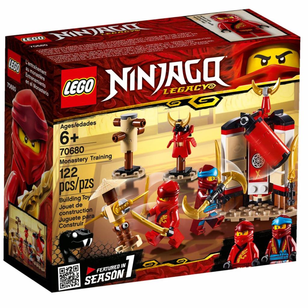 Конструктор LEGO NINJAGO Тренування в монастирі 122 деталі (70680) - зображення 1