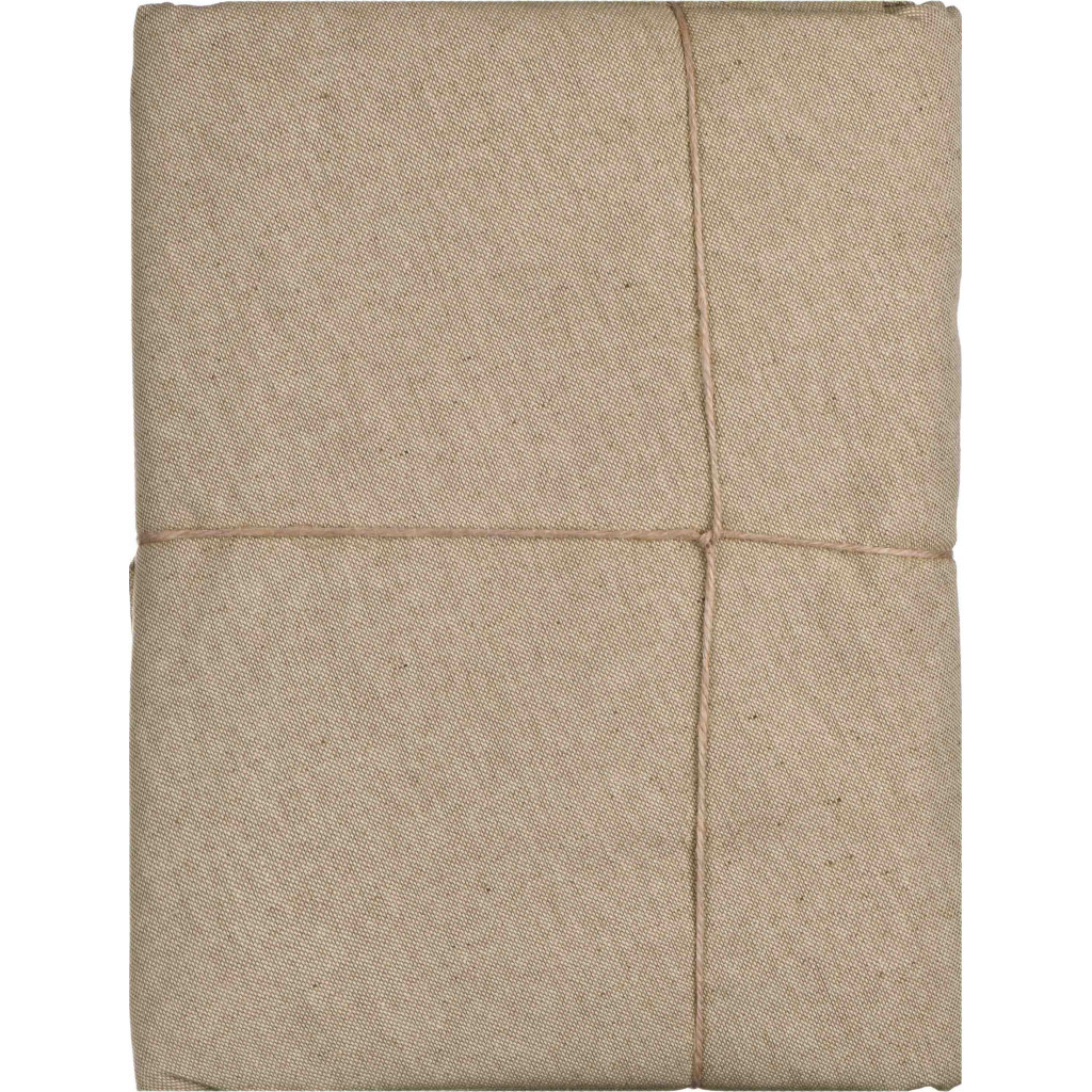 Скатертина Ardesto Oliver, 100% бавовна, шоколад кругла 136 см (ART10OR) - зображення 2