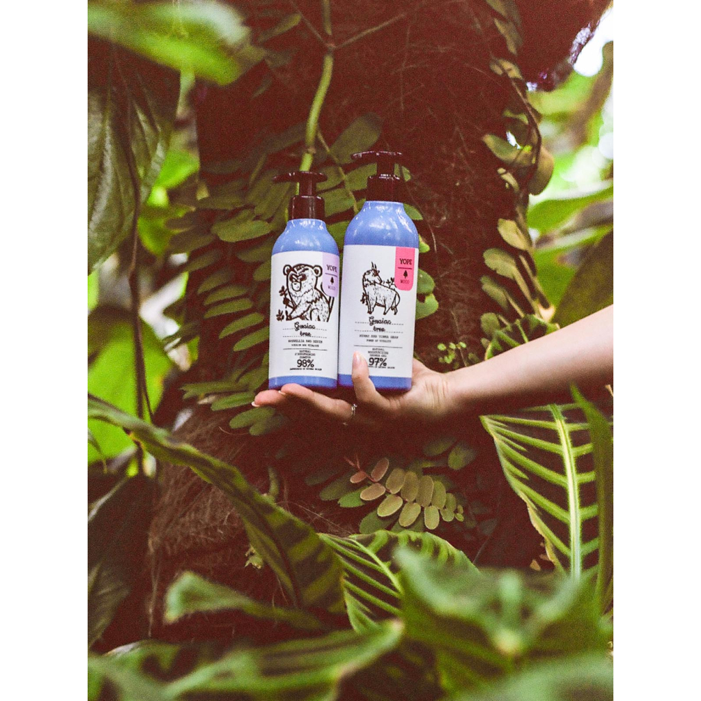 Гель для душу Yope Guaiac Tree, Myrrh and Tonka Bean 400 мл (5903760202040) - изображение 4