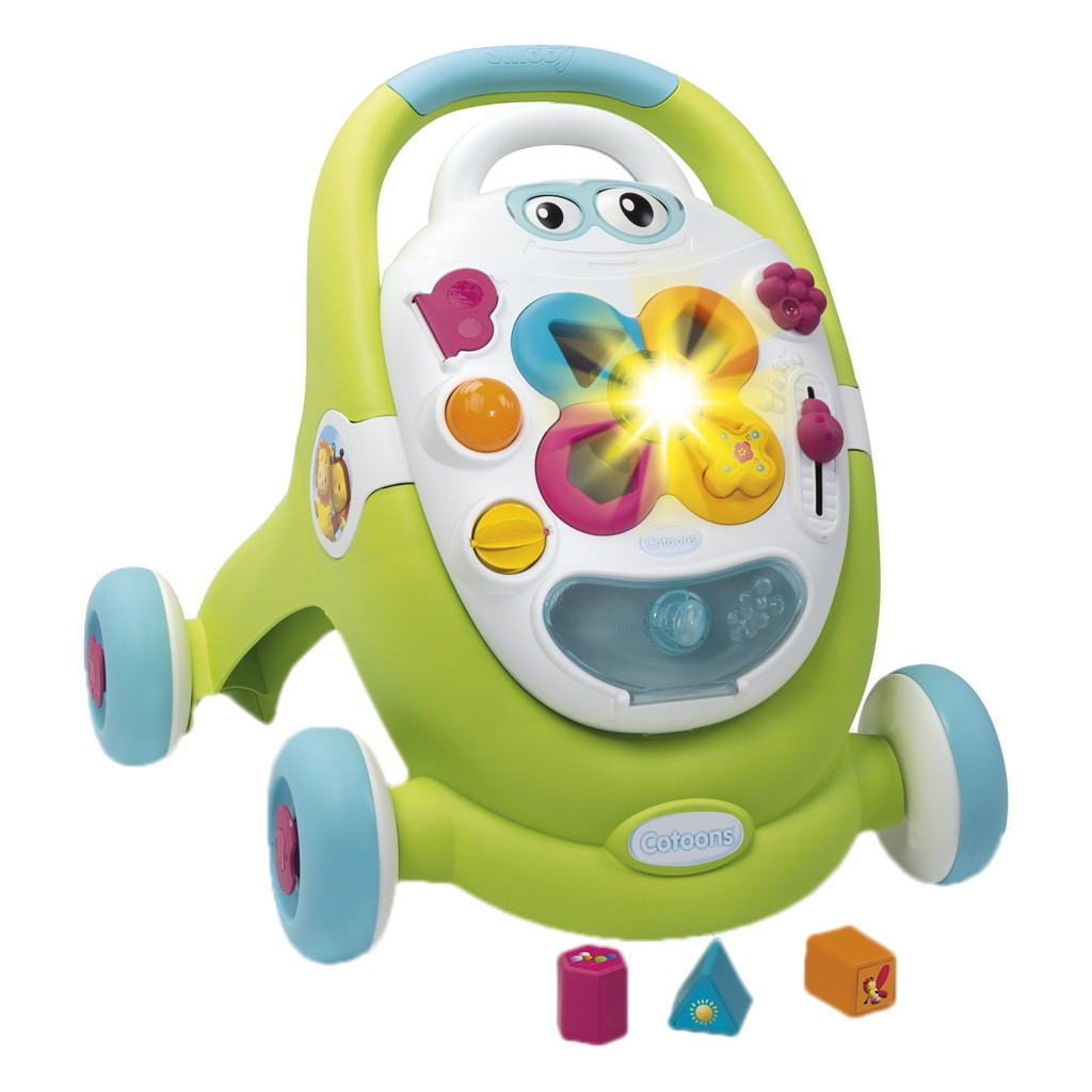 Ходунки Smoby Квіточка зі з’ємною панеллю (110428) - изображение 1