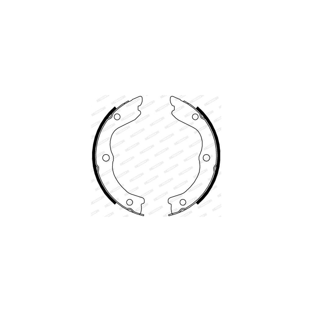 Гальмівні колодки FERODO FSB4004 - зображення 3