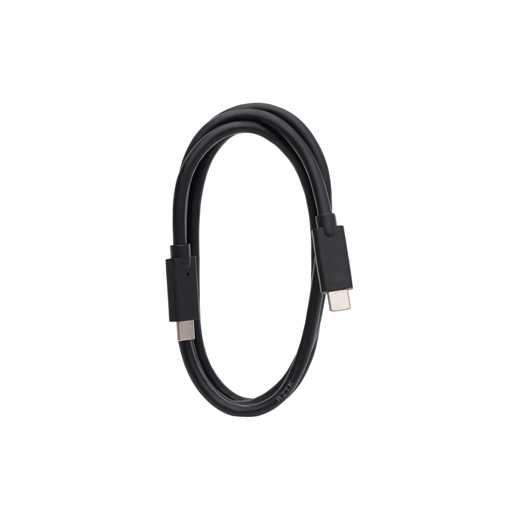 Дата кабель USB-C to USB-C 1.0m 100W black Patron (PN-TYPE-C-100W-1) - зображення 2