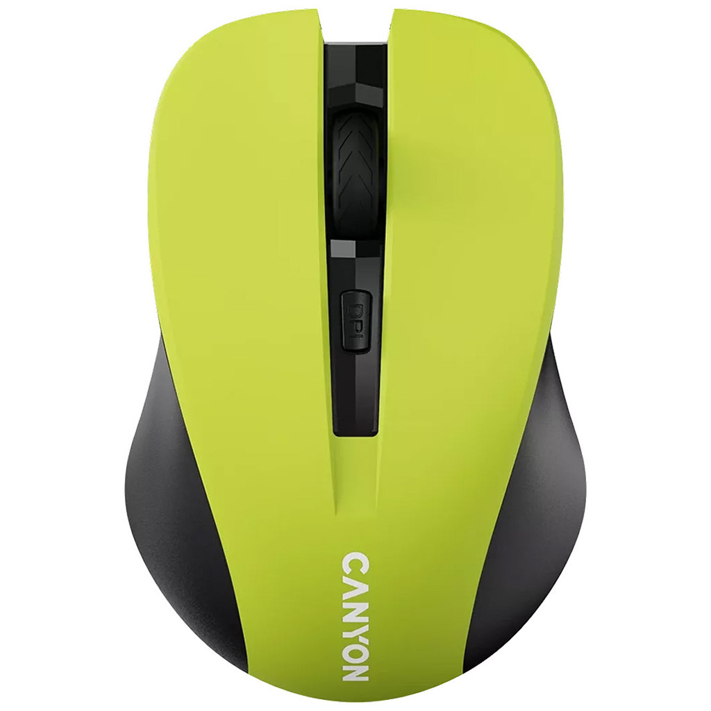 Мишка Canyon MW-1 Wireless Yellow (CNE-CMSW1Y) - зображення 1