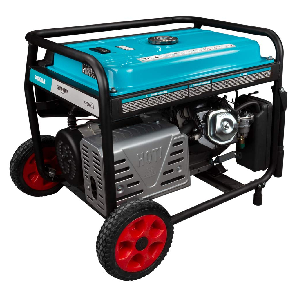 Генератор Sigma 220V/380V 3ф 8.5/9.0kW электрозапуск (5710511) - зображення 6