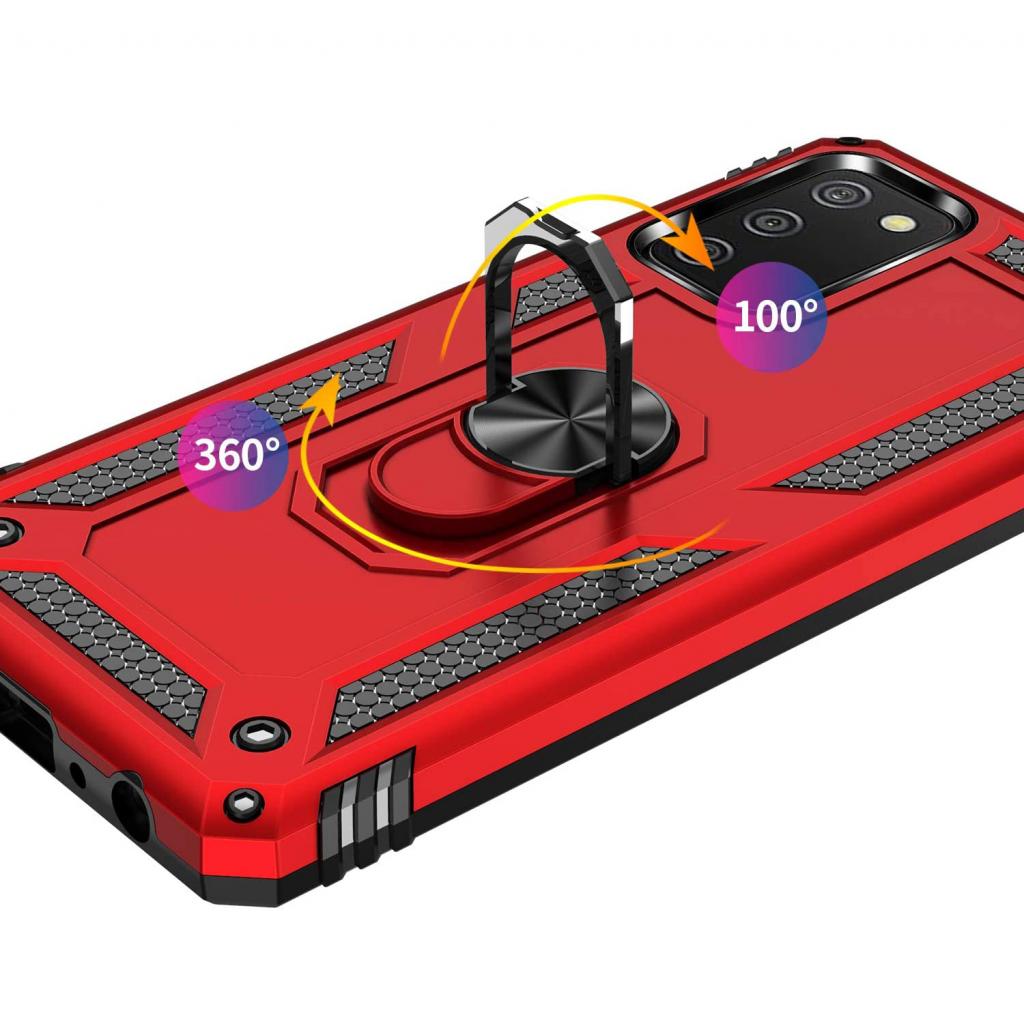 Чохол до мобільного телефона BeCover Military Samsung Galaxy A02s SM-A025/A03s SM-A037/M02s SM-M025 Red (706014) - зображення 3