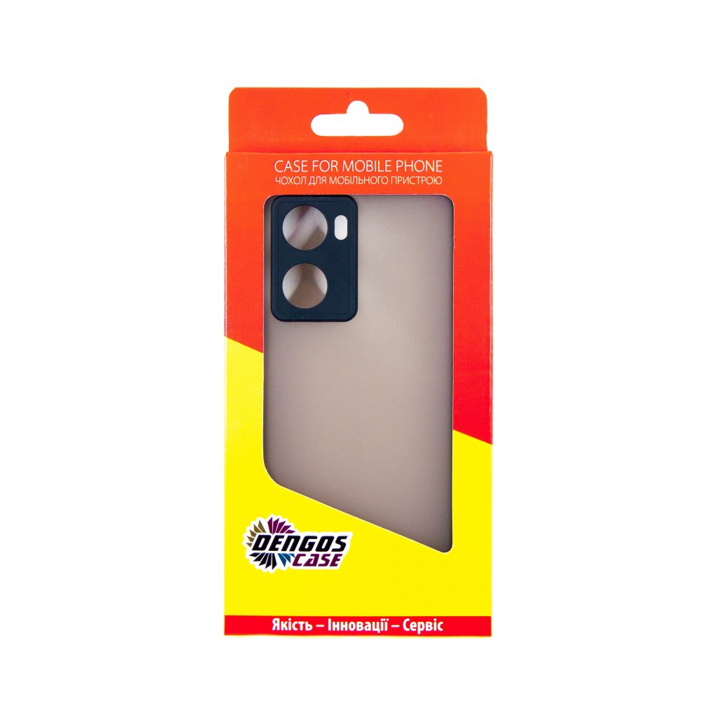 Чохол до мобільного телефона Dengos Matte OPPO A57s (black) (DG-TPU-MATT-117) - зображення 6