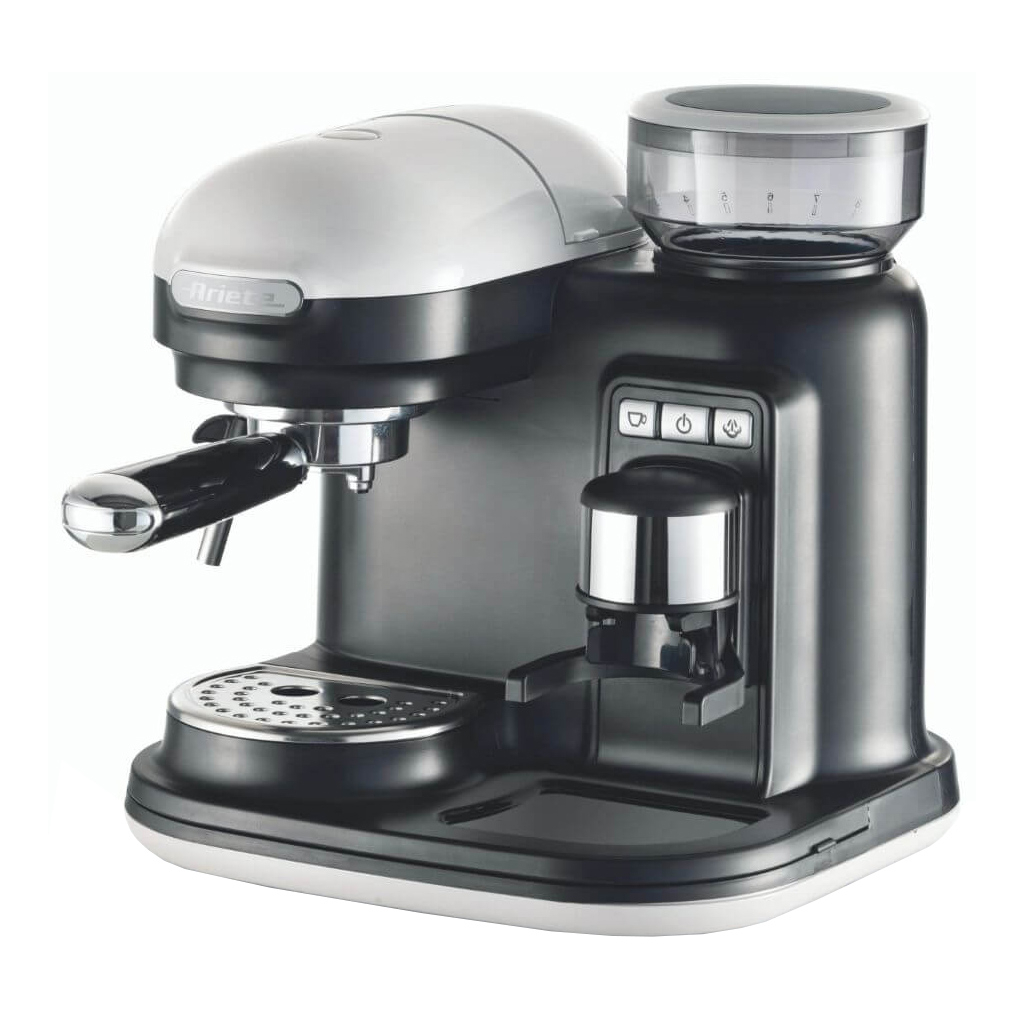Ріжкова кавоварка еспресо Ariete 1318 Espresso Moderna White (00M131801AR0) - зображення 1