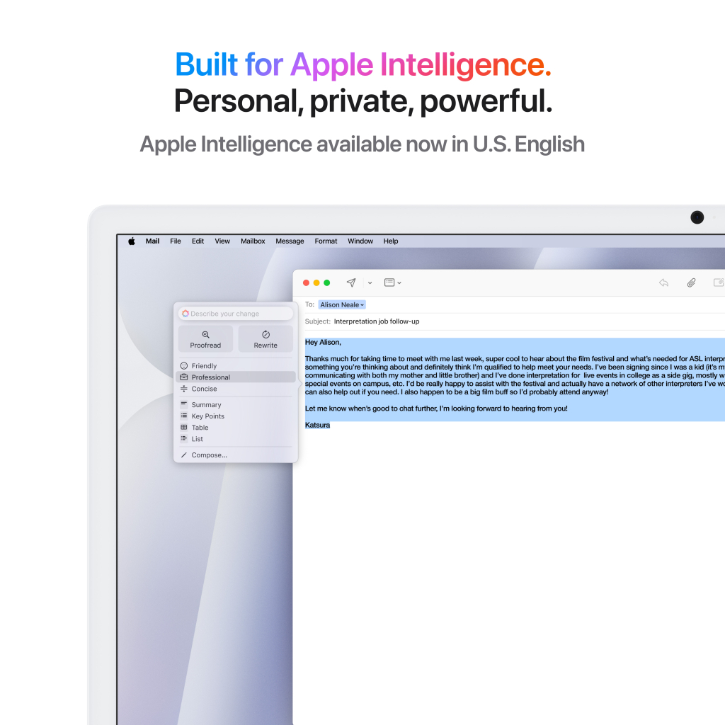 Комп'ютер Apple 24" iMac Retina 4.5K / Apple M4 (10-c/CPU, 10-c/GPU), 16, 512, Silver, Model A3137 (MWUV3UA/A) - зображення 4