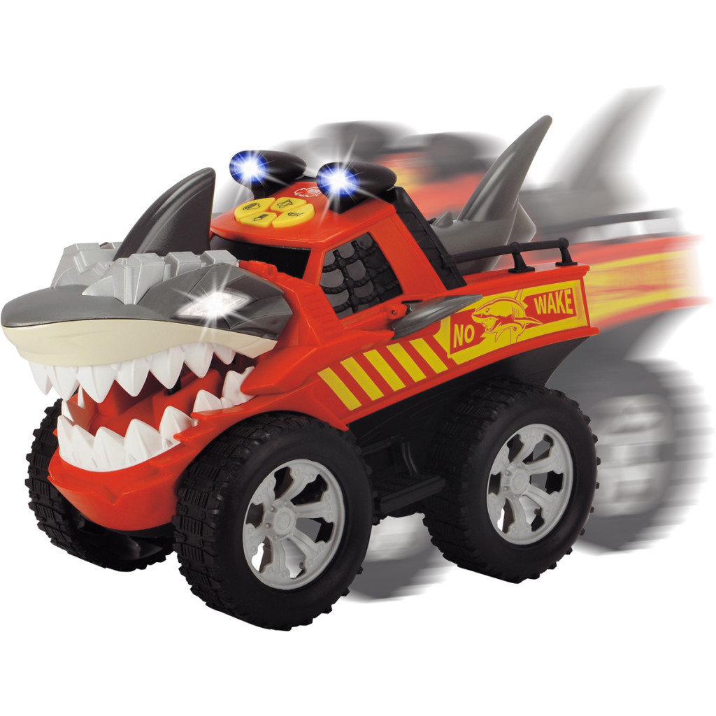 Спецтехніка Dickie Toys Скажена акула з музичним, звук. та світл. ефектами, 30 см (3765005) - зображення 2