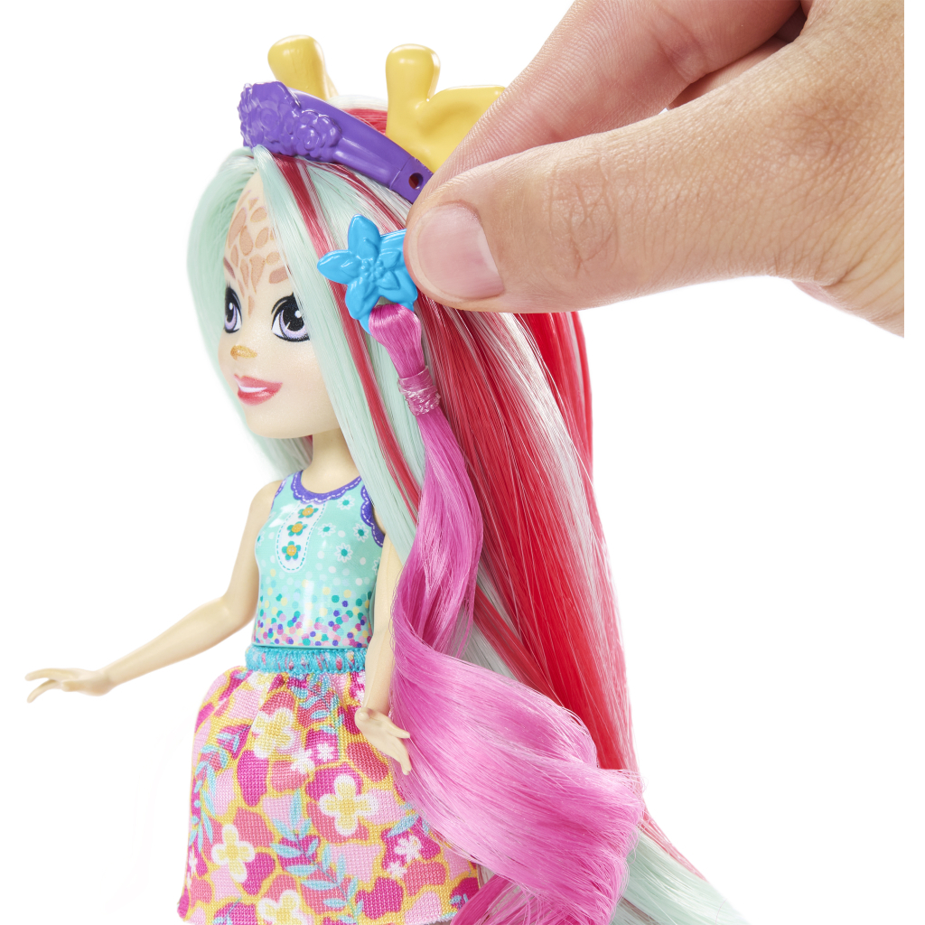 Лялька Enchantimals Гламурні зачіски Жирафа Джилліан (HNV29) - изображение 3