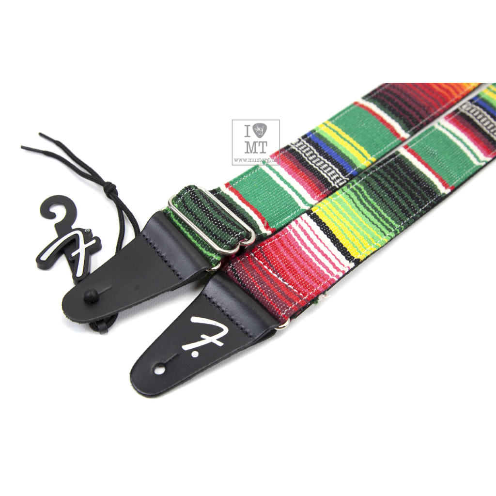 Ремінь для гітари Fender Strap 2" Serape Green Multi (230636) - зображення 3