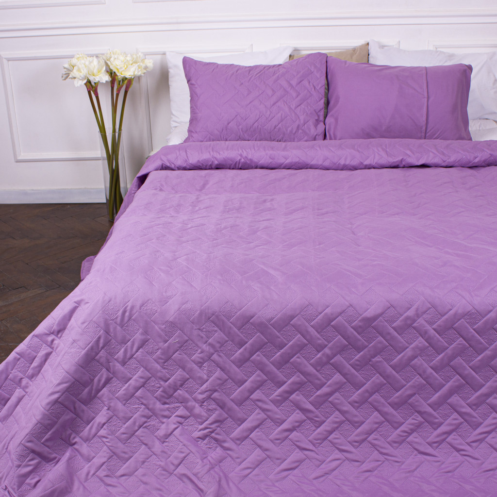 Покривало MirSon набір Deep Line №7105 Lavander Herd 180х210 + 2 наволочки 50х70 (2200005623794) - зображення 5