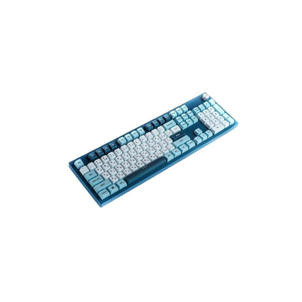 Клавіатура MONTECH MK105FR Full size FR USB UA Gray (MK105FR) - зображення 3