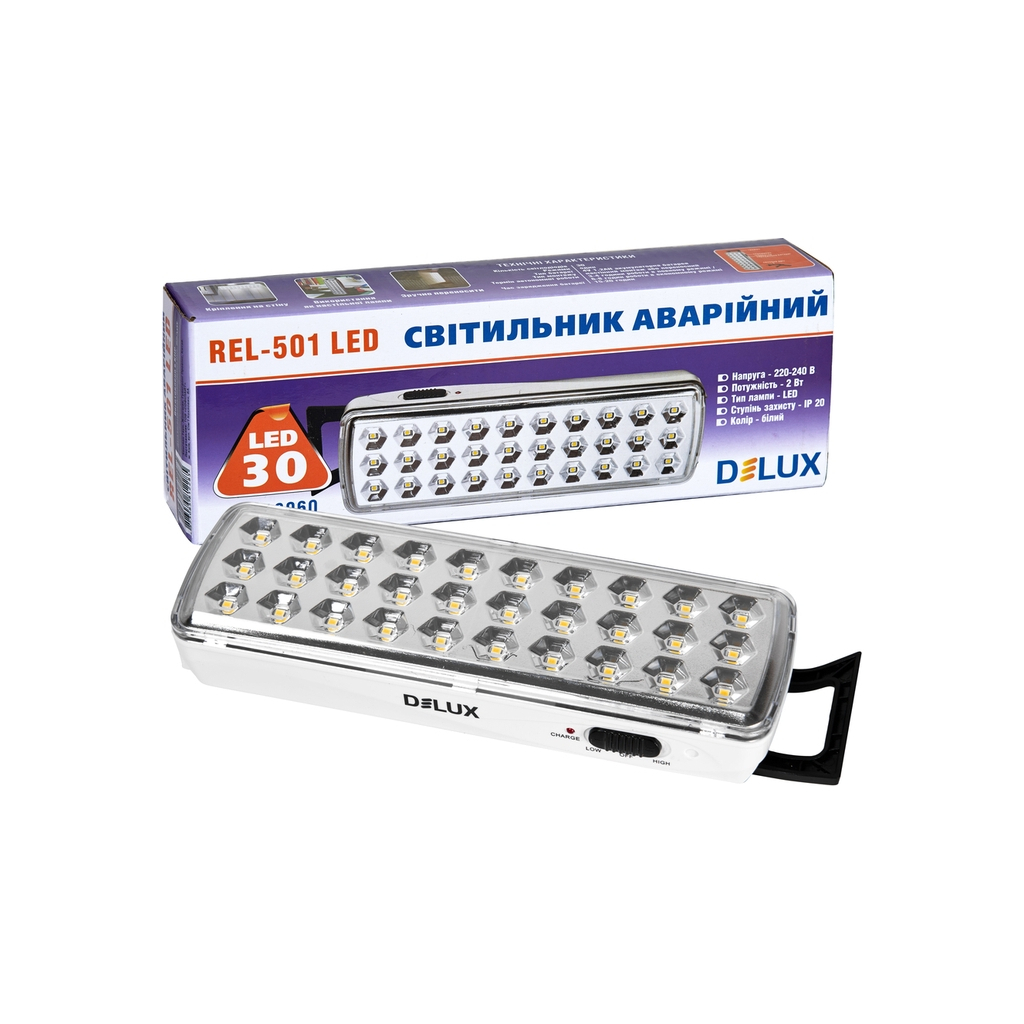 Світильник Delux REL-501 30 LED 2W (90016960) - изображение 1