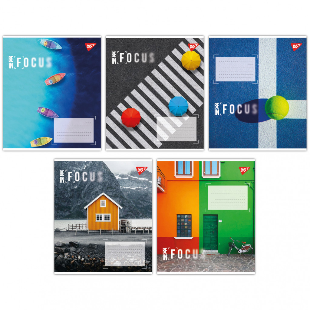 Зошит Yes Be in focus 48 аркушів лінія (767389) - зображення 1
