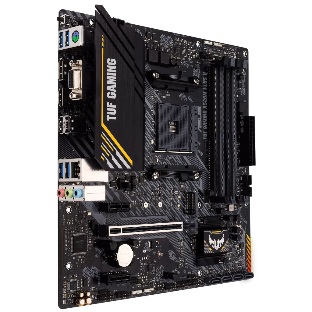 Материнська плата ASUS TUF GAMING A520M-PLUS II - зображення 2