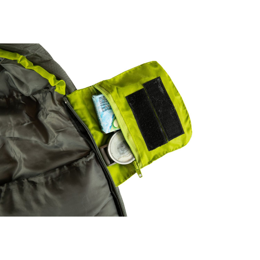 Спальний мішок Tramp Hiker Compact Кокон Left Olive/Grey (TRS-051C-L) - зображення 9