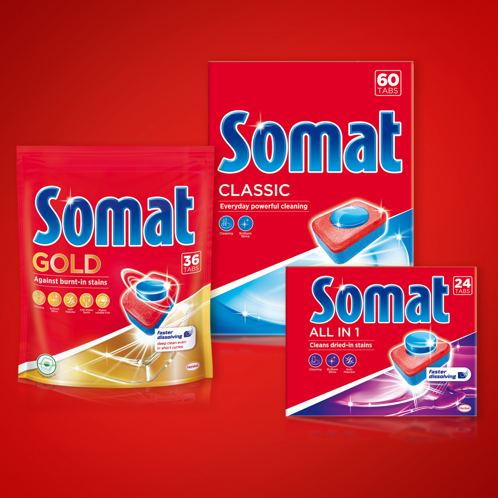 Таблетки для посудомийних машин Somat Classic 60 шт (9000101347746) - зображення 8