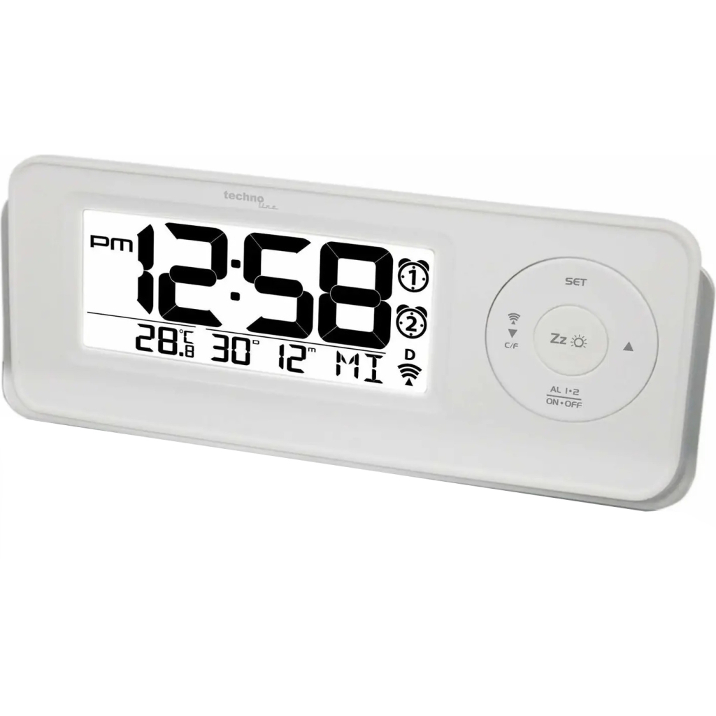 Настільний годинник Technoline WT498 White (DAS301810) - зображення 1