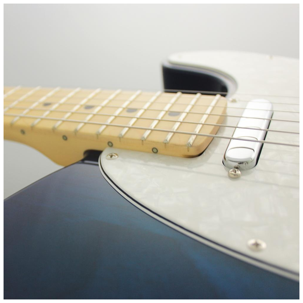 Електрогітара FGN Neo Classic See-Thru Blue Burst (NTE100MAH-SBB) - зображення 4