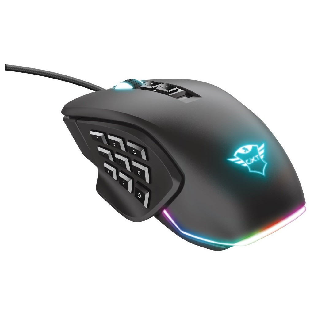 Мишка Trust GXT 970 Morfix Customisable Black (23764) - зображення 4