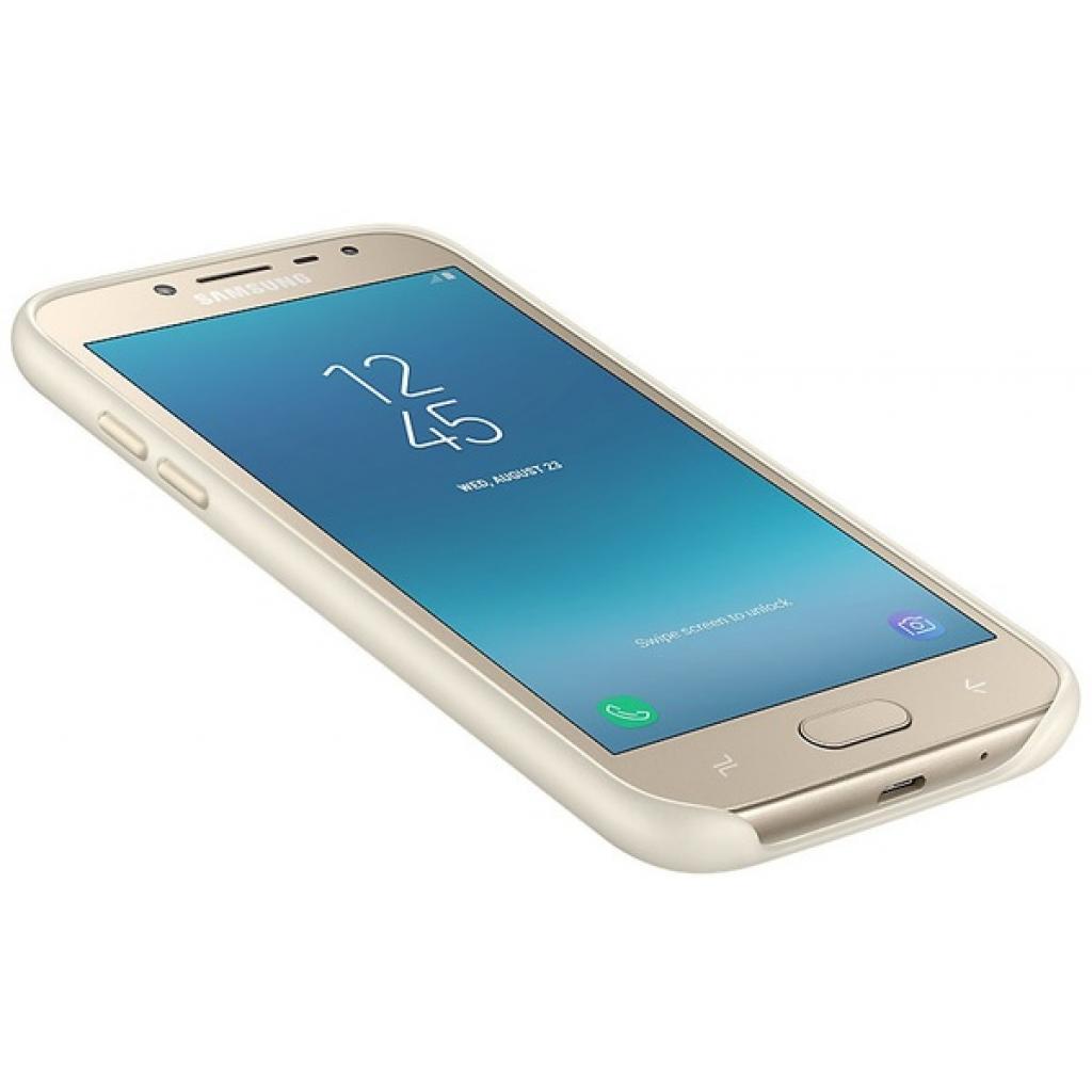 Чохол до мобільного телефона Samsung J2 (2018)/EF-PJ250CFEGRU - Dual Layer Cover (Gold) (EF-PJ250CFEGRU) - зображення 2