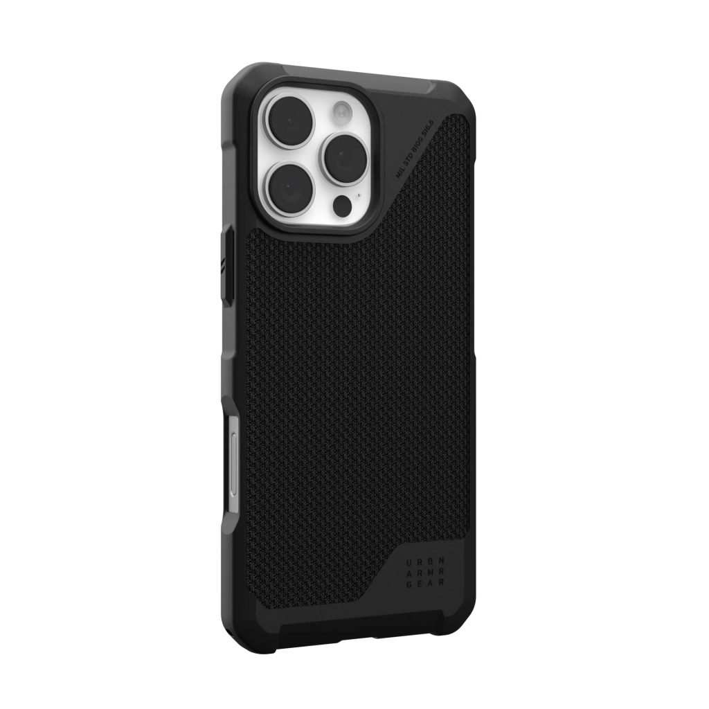 Чохол до мобільного телефона UAG iPhone 16 Pro Max Metropolis LT Magsafe Kevlar Black (114453113940) - зображення 2