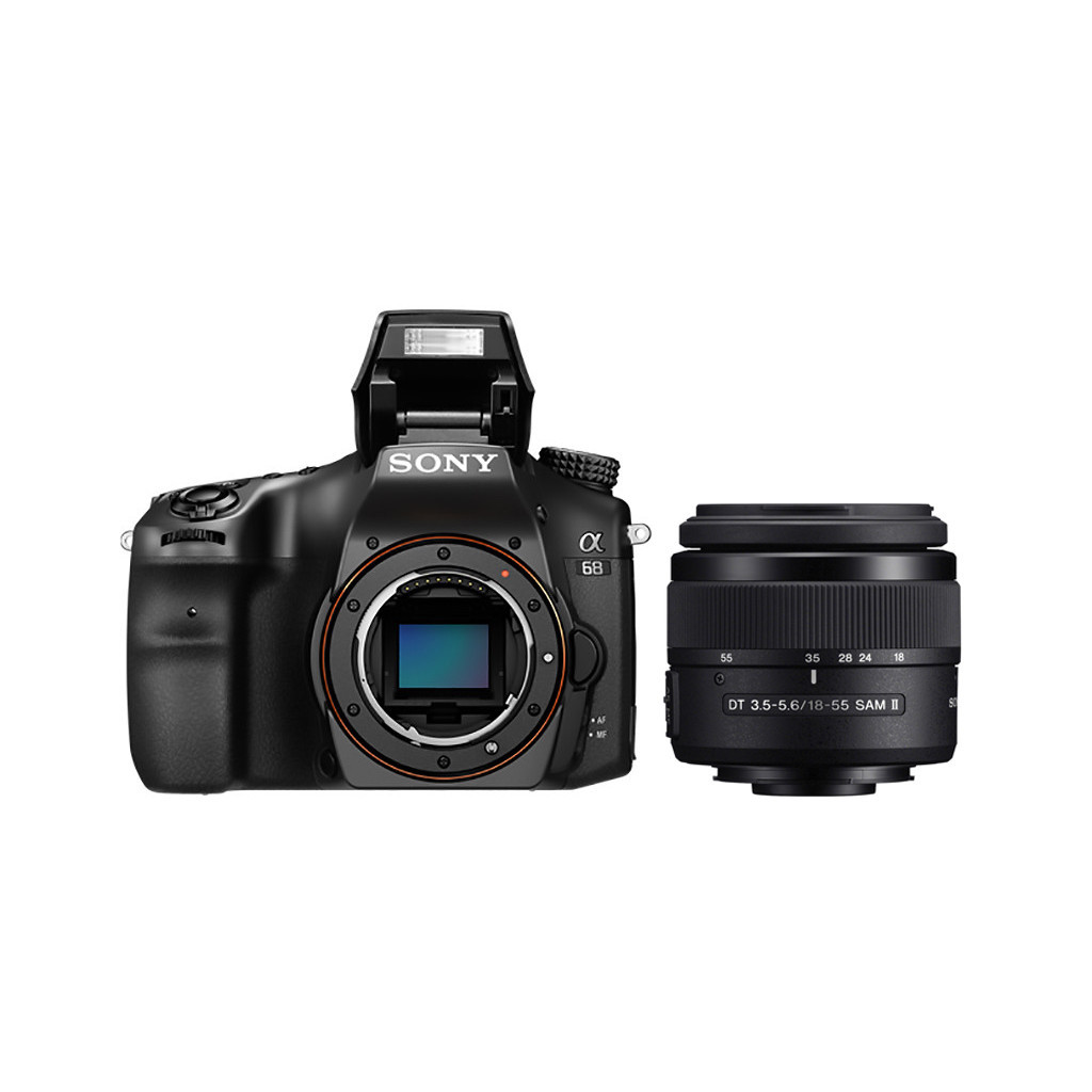 Цифровий фотоапарат Sony Alpha A68 kit 18-55mm Black (ILCA68K.CEC) - зображення 12