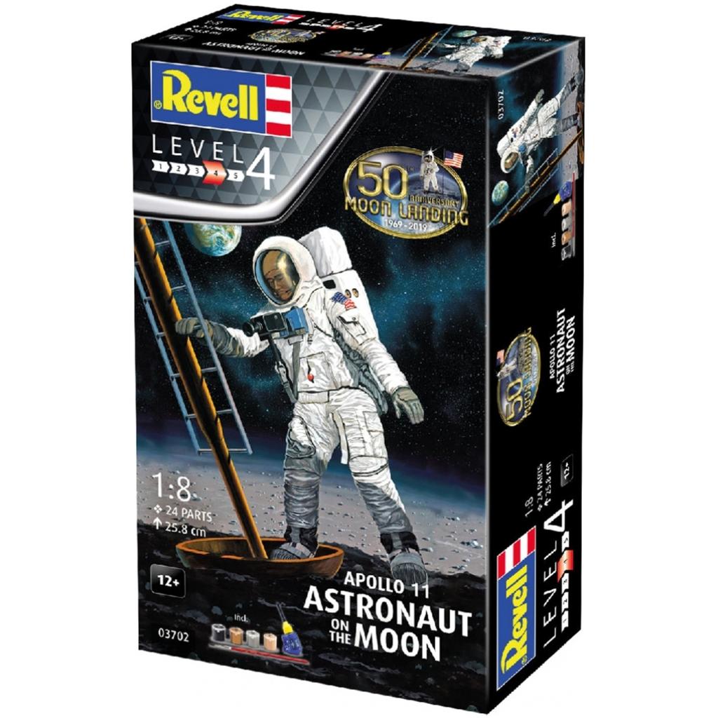 Збірна модель Revell Астронавт на Місяці. Місія Аполлон 11 (4009803895253) - зображення 1