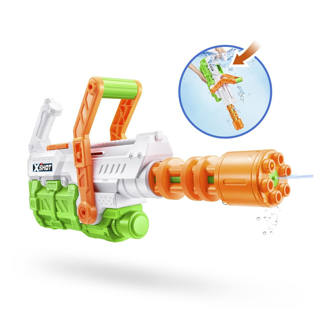Іграшкова зброя Zuru X-Shot Гідрогармата Fast Fill Hydro Cannon (118112R) - зображення 2