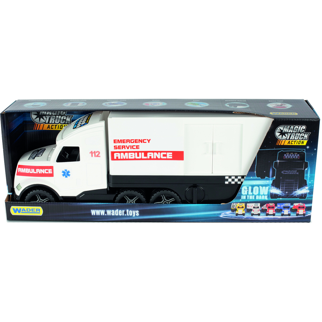 Спецтехніка Wader Magic Truck авто швидка допомога (36210) - зображення 2