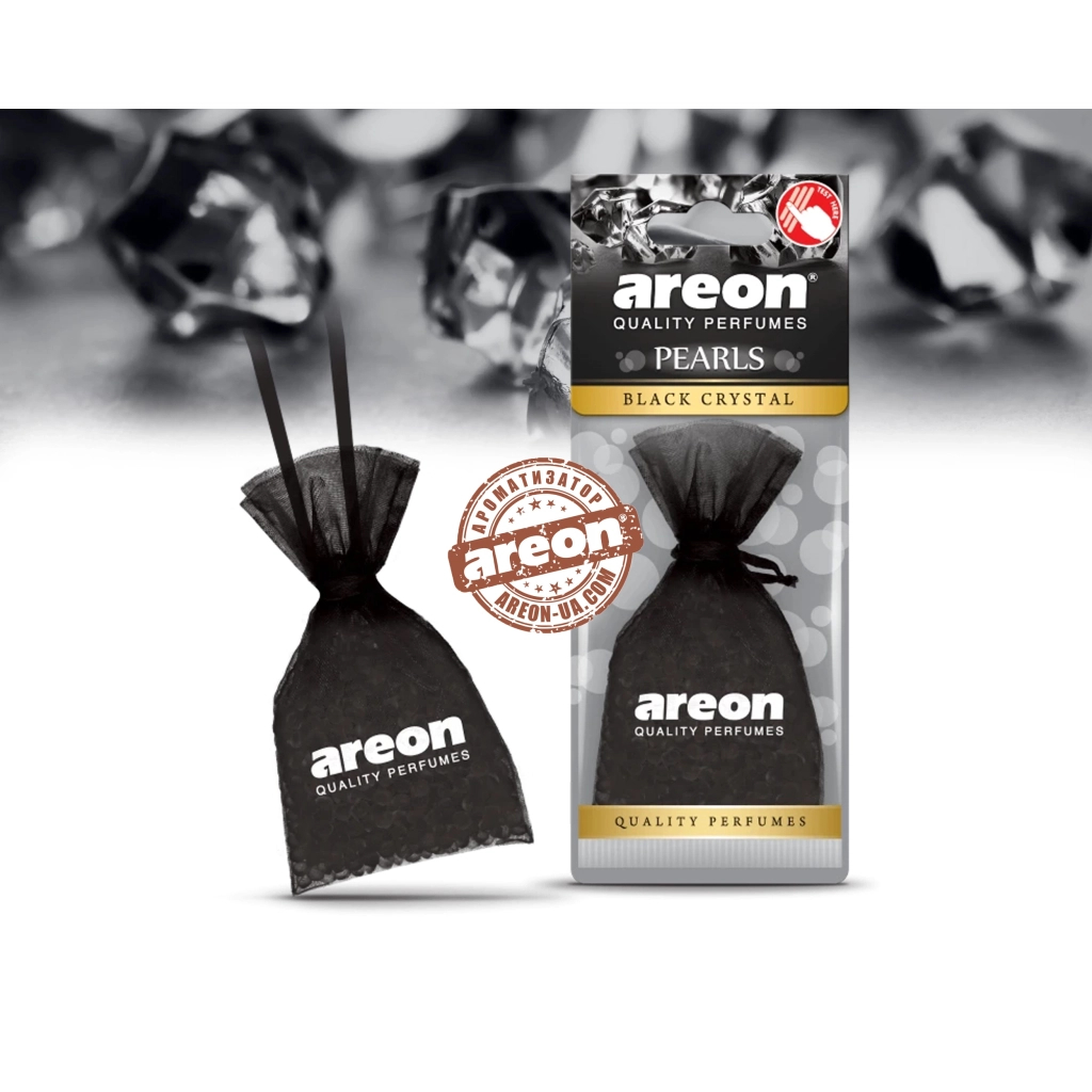 Ароматизатор для автомобіля Areon Pearls  Black crystal (77234) - зображення 2