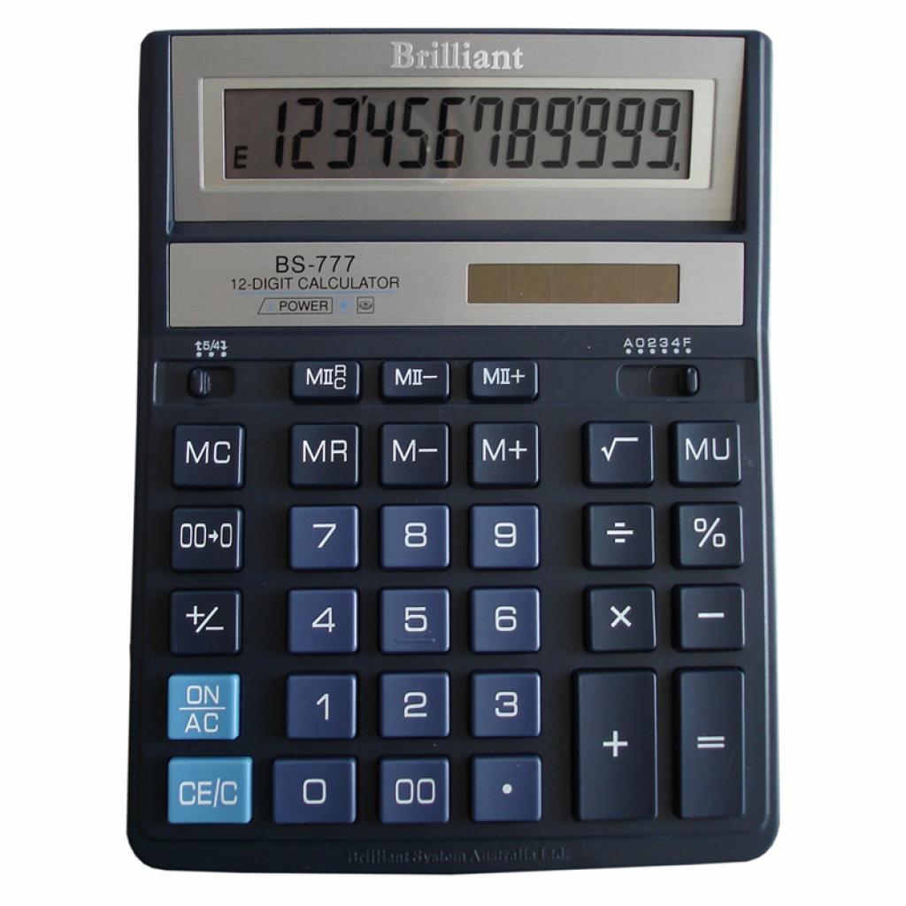Калькулятор Brilliant BS-777BL - зображення 1
