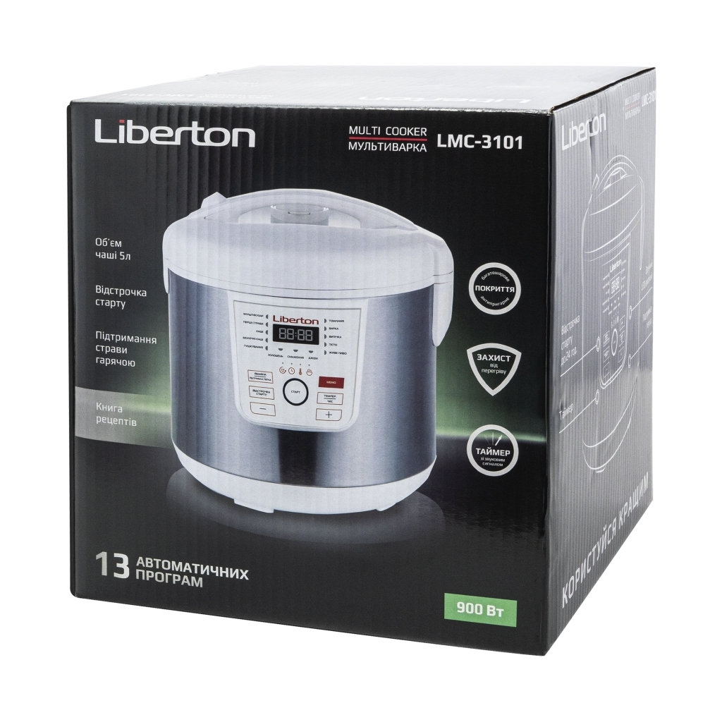 Мультиварка Liberton LMC-3101 - зображення 11