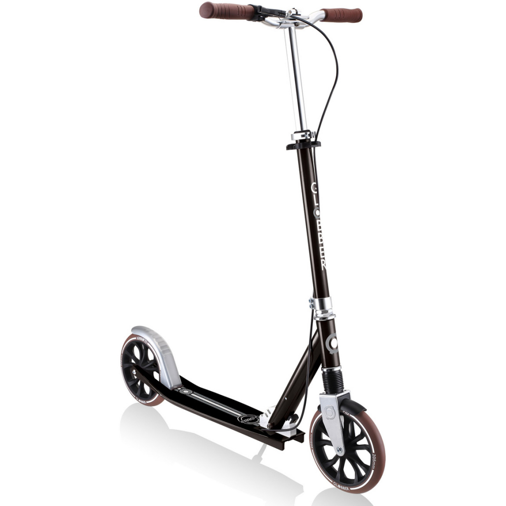 Самокат Globber NL205 Deluxe з ручним гальмом Чорний (685-120) - зображення 2