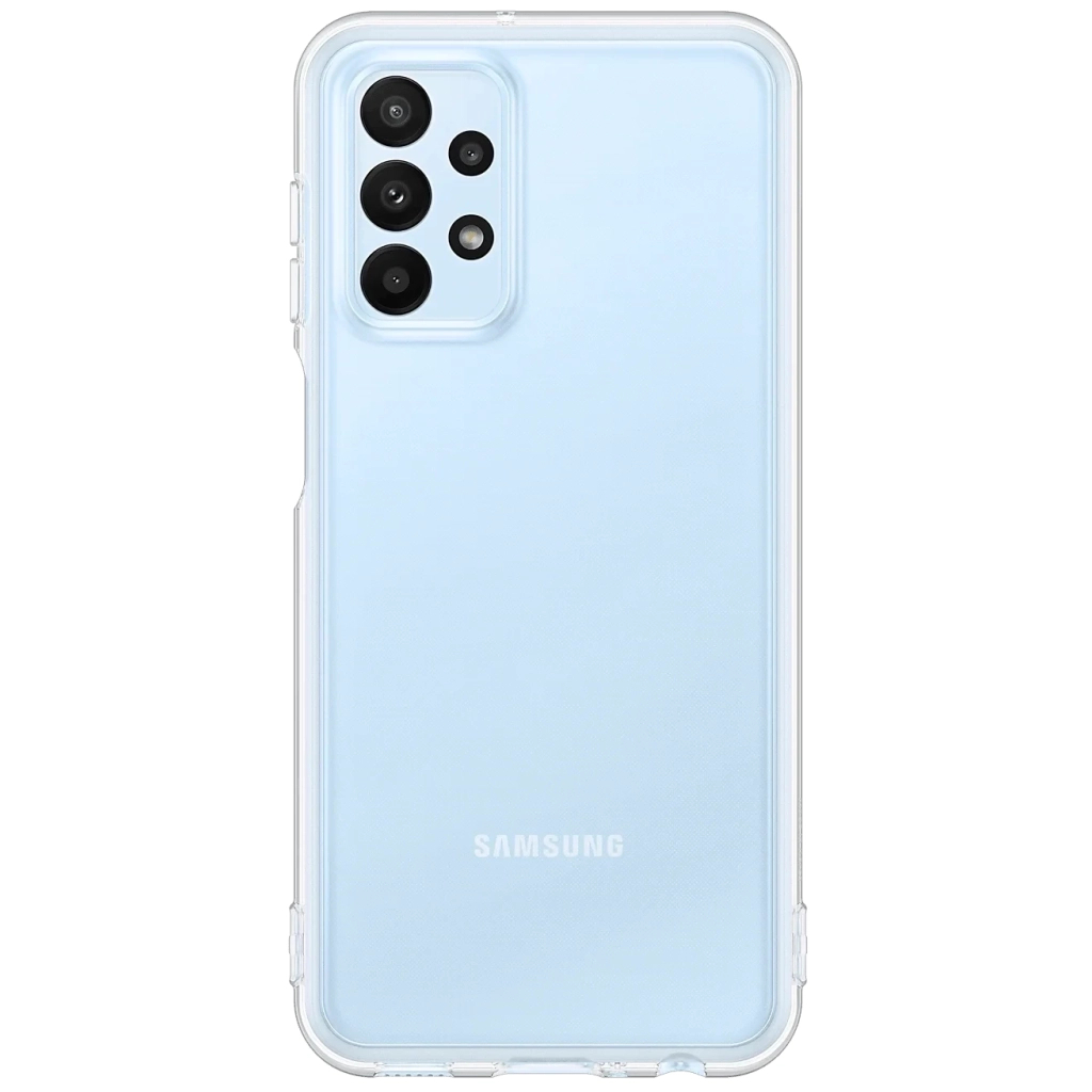 Чохол до мобільного телефона Samsung Soft Clear Cover Samsung Galaxy A23 (A235) Transparent (EF-QA235TTEGRU) - зображення 2