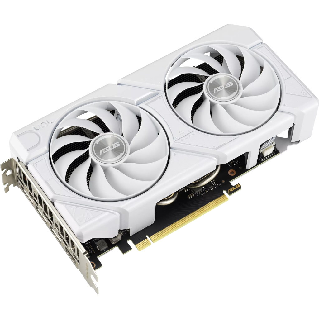 Відеокарта ASUS GeForce RTX4060 8Gb DUAL OC WHITE EVO (DUAL-RTX4060-O8G-EVO-WHITE) - зображення 2