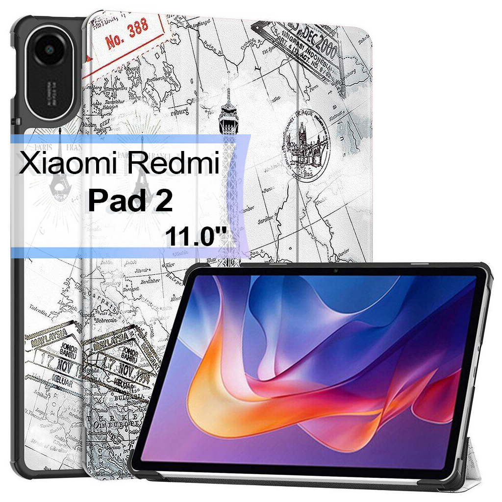 Чохол до планшета BeCover Smart Xiaomi Redmi Pad 2 11.0" Paris (713650) - зображення 1