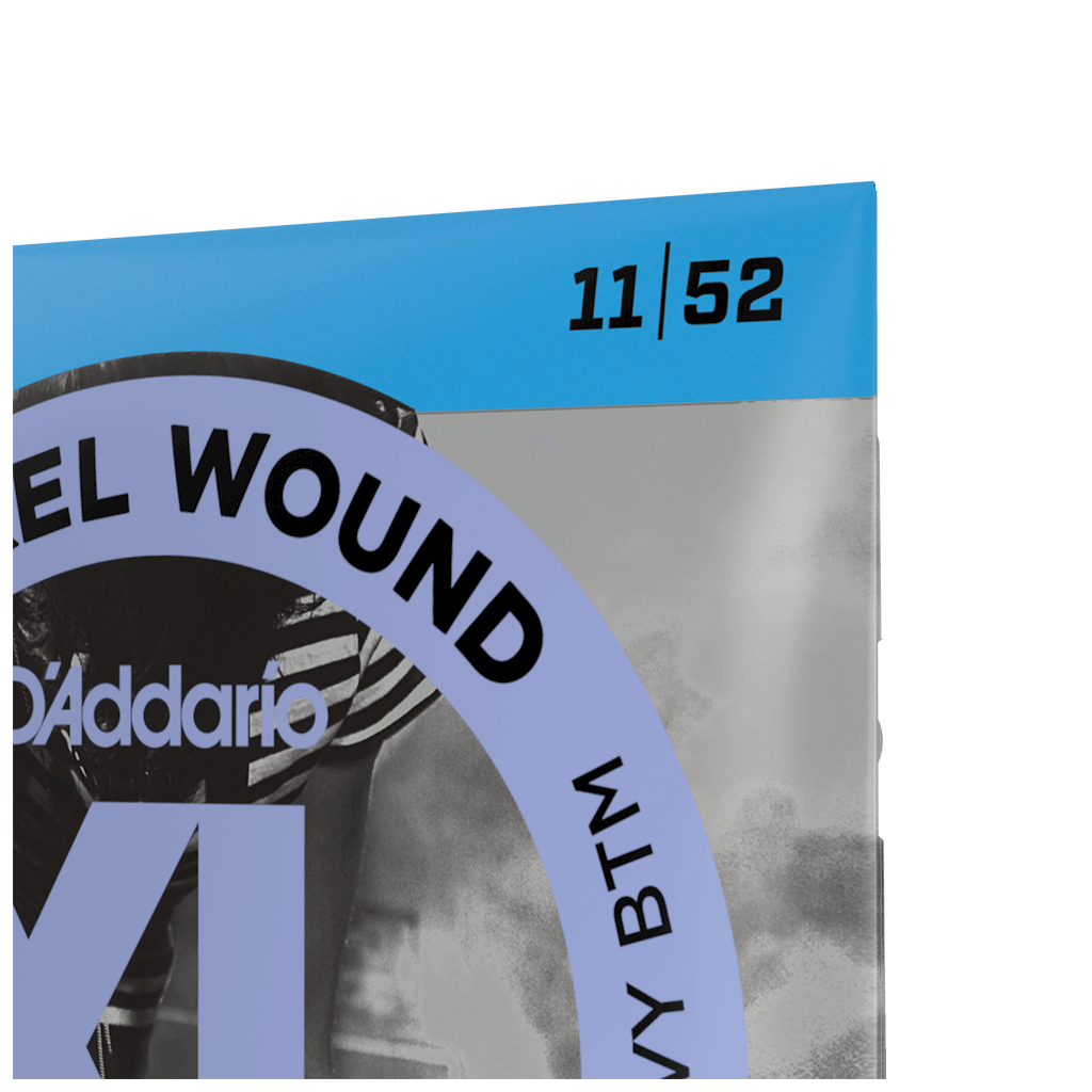 Струни для гітари D'Addario XL Nickel Wound Medium Top / Heavy Bottom (11-52) (EXL116) - зображення 4