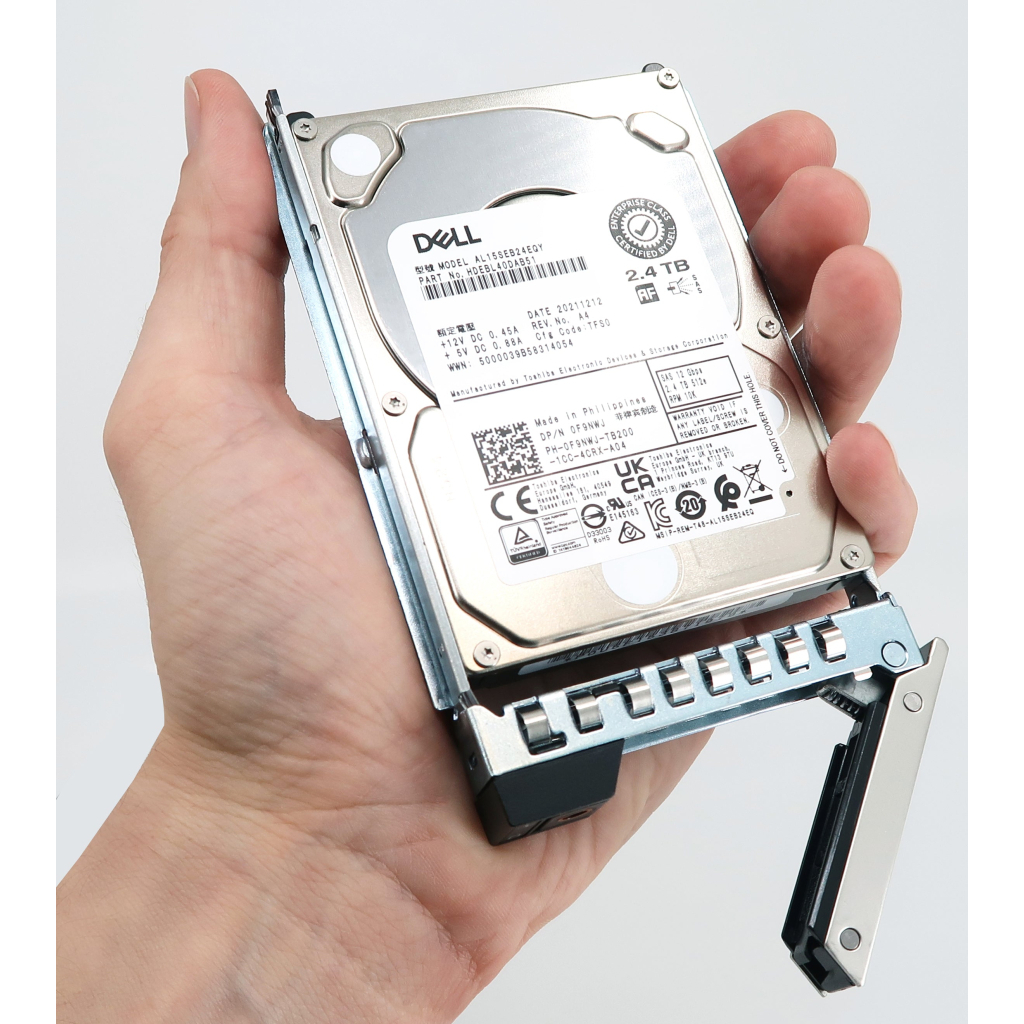 Жорсткий диск для сервера 2.4TB 10K RPM SAS 12Gbps 512e 2.5in Hot-plug Hard Drive CK Dell (401-ABHQ) - зображення 2