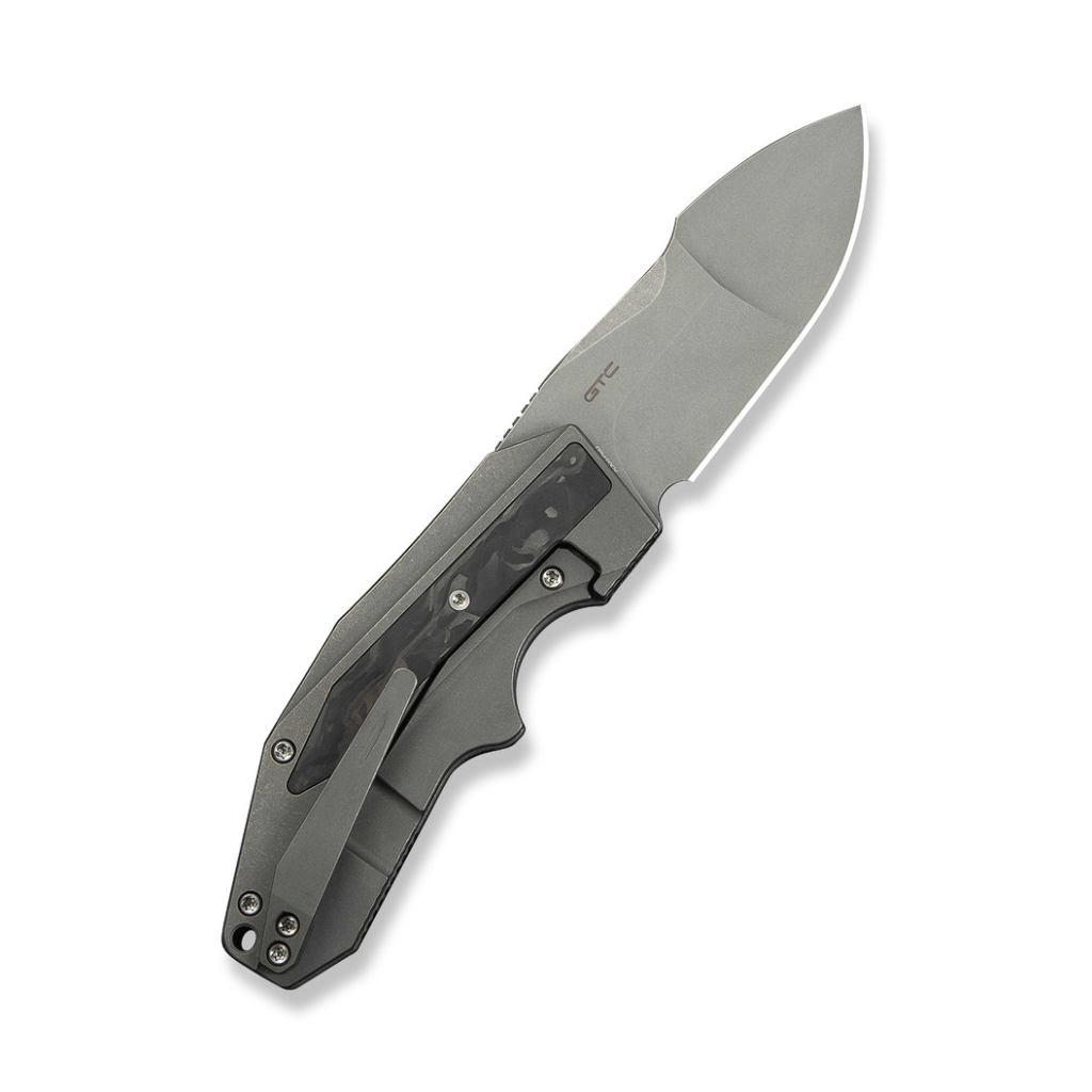 Ніж Weknife Coral, Stonewash, титан/Carbon Fiber (WE24044-2) - зображення 3