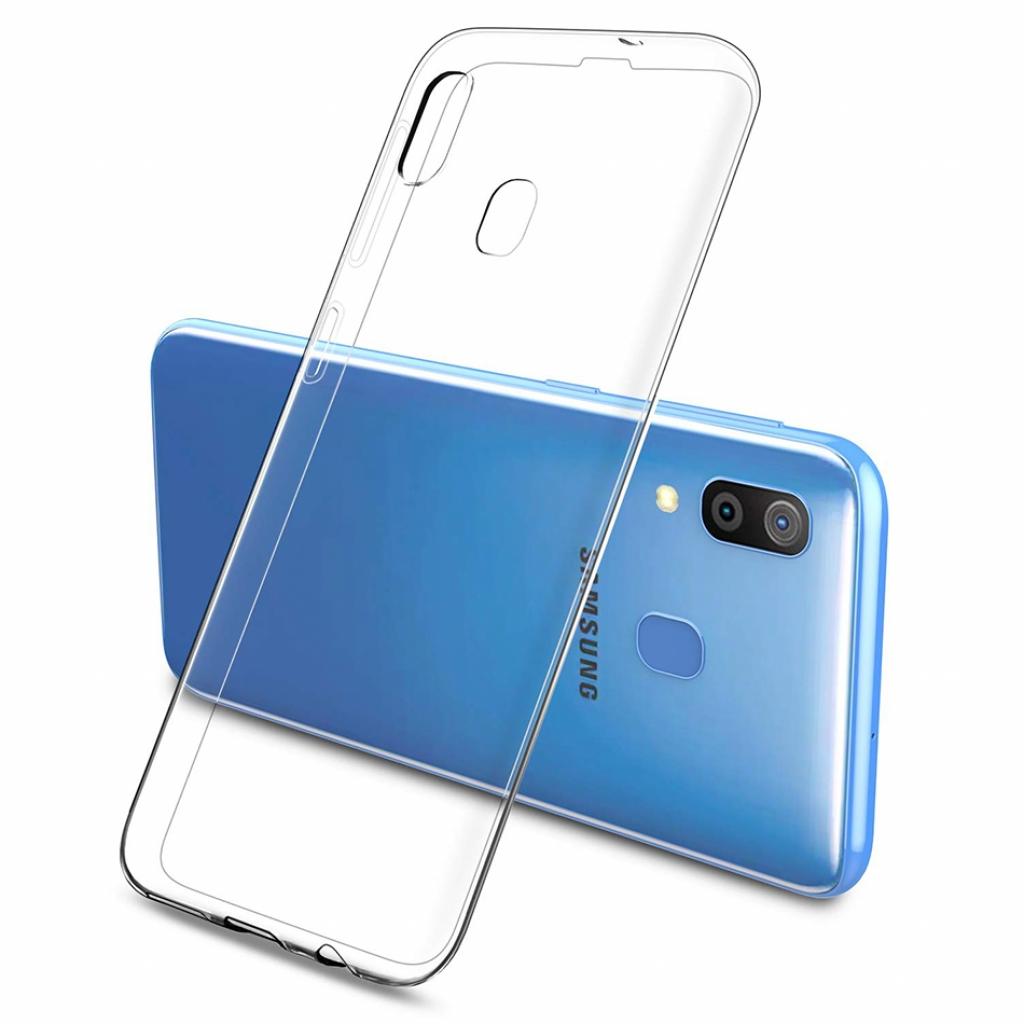 Чохол до мобільного телефона Laudtec SAMSUNG Galaxy A20 Clear tpu (Transperent) (LC-A20C) - зображення 3