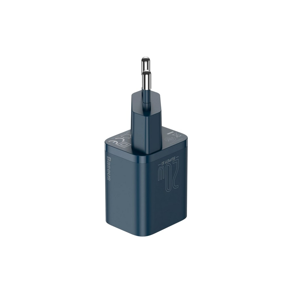 Зарядний пристрій Baseus Super Si Quick Charger 1C Blue (CCSUP-B03) - зображення 3