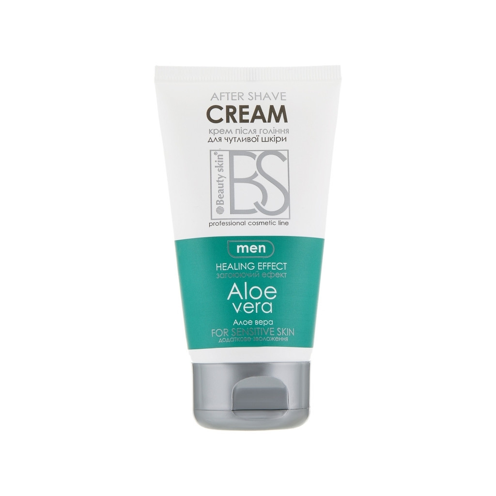 Крем після гоління Beauty Skin для чутливої шкіри з екстрактом алое вера 75 мл (4820176190819) - зображення 1