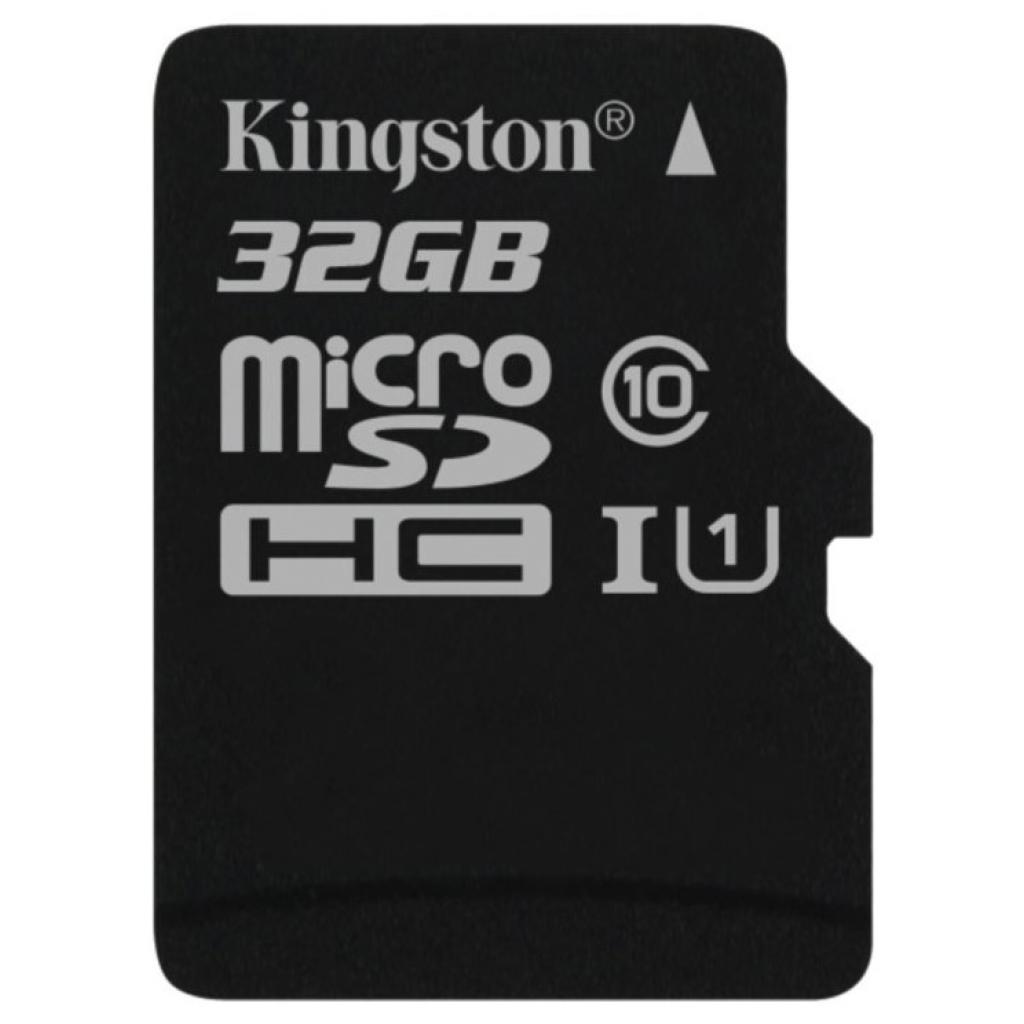 Карта пам'яті Kingston 32GB microSDHC Class 10 UHS-I (SDC10G2/32GBSP) - зображення 1