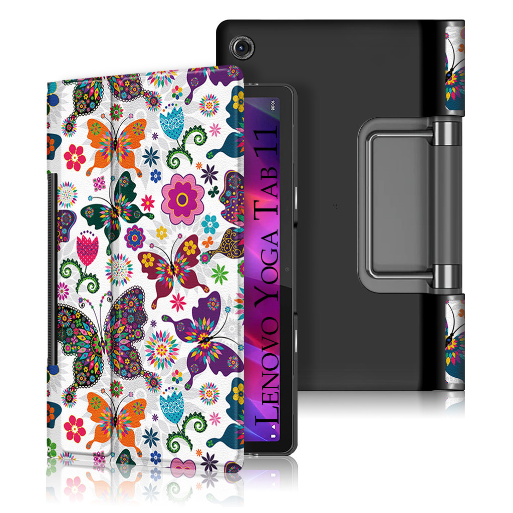 Чохол до планшета BeCover Smart Case Lenovo Yoga Tab 11 YT-706F Butterfly (707295) - зображення 1