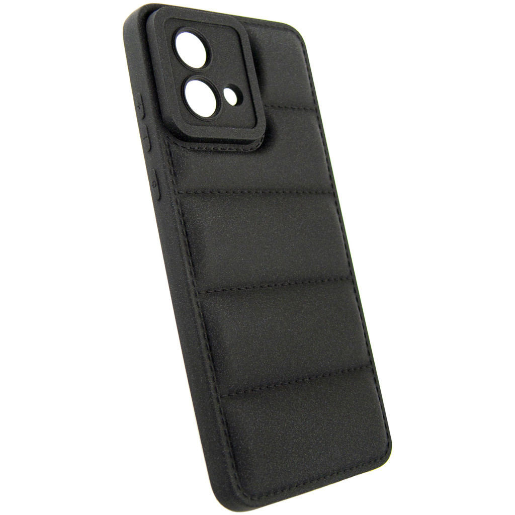 Чохол до мобільного телефона Dengos Soft Motorola G84 (black) (DG-TPU-SOFT-41) - зображення 2