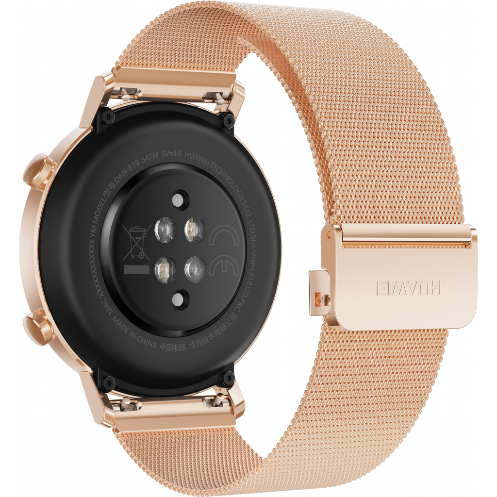 Смарт-годинник Huawei Watch GT 2 42mm Refined Gold Elegant Ed (Diana-B19B) (55024610) - зображення 3